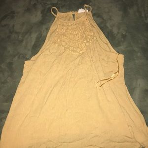 Boho Yellow Tanktop